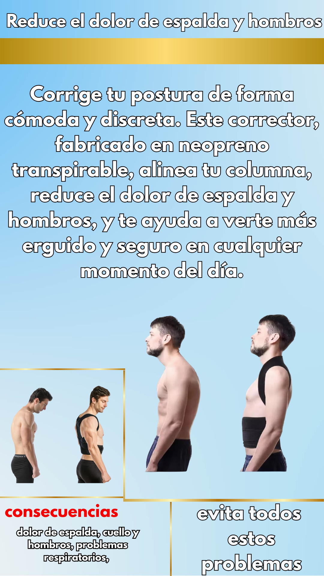 Nova™| Corrector de postura