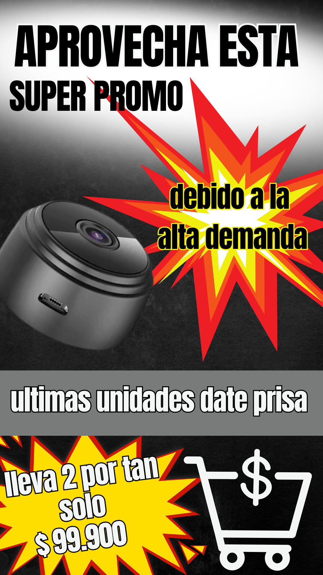 Nova™| Mini camara espia