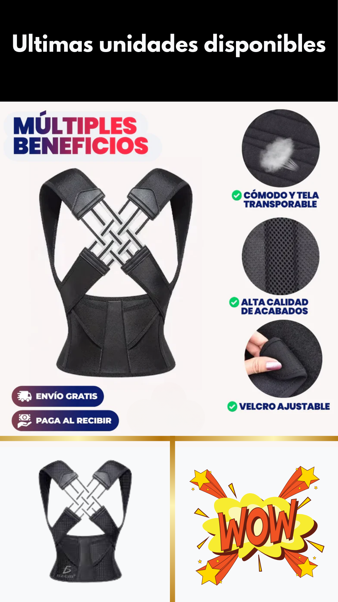 Nova™| Corrector de postura