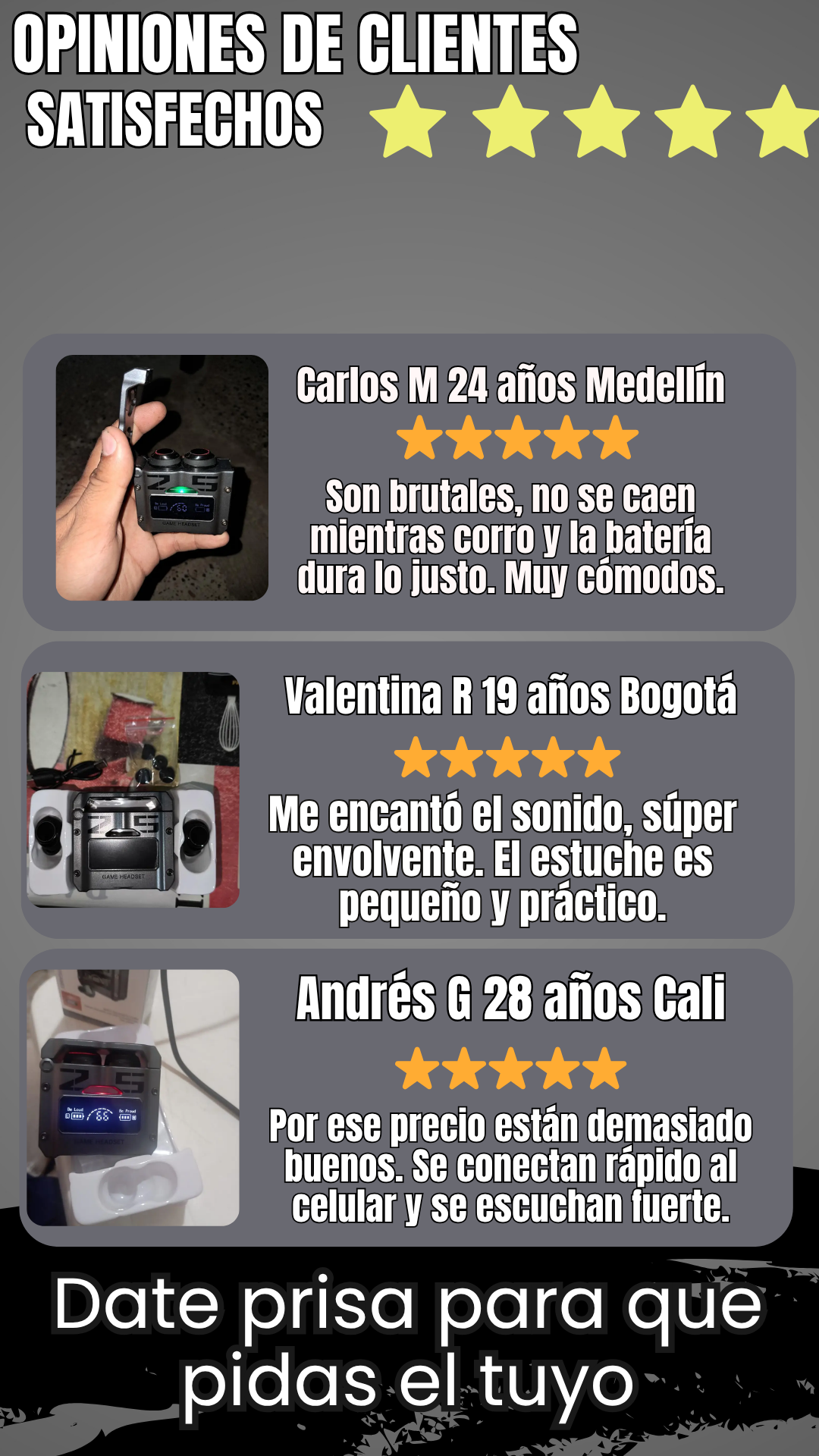 Nova™| Audífonos Bluetooth Deportivos M25