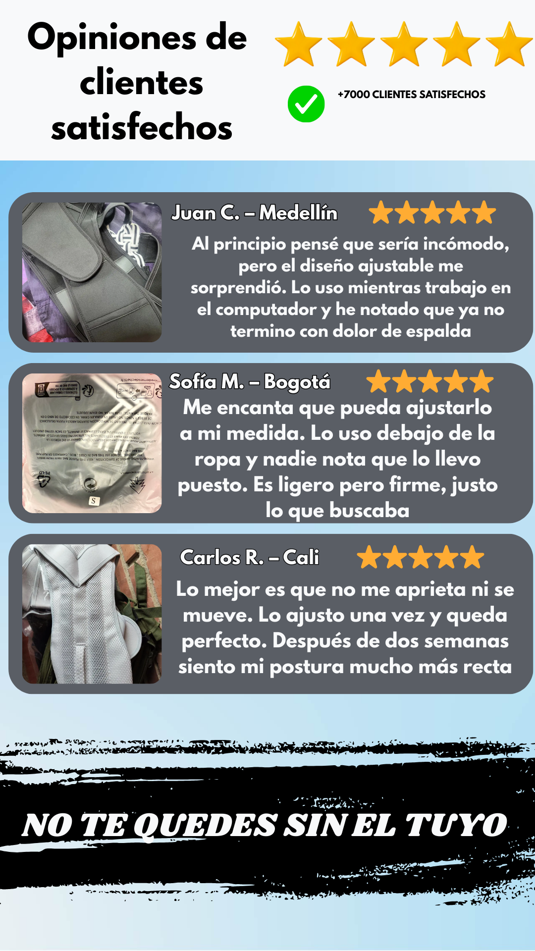 Nova™| Corrector de postura