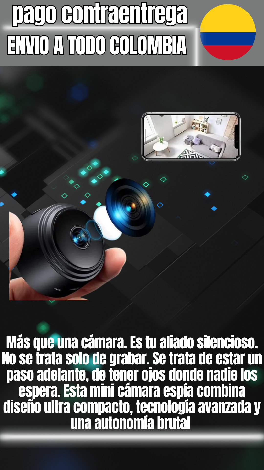 Nova™|  Mini camara espia